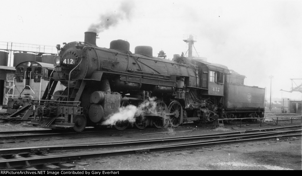 MILW 2-8-2 #412 - MIlwaukee Road